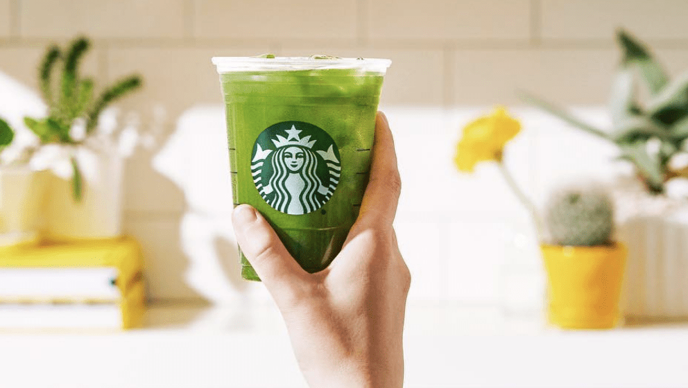 4-Ingredient Copycat Starbucks Iced Matcha Green Tea Latte