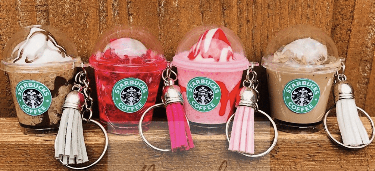 You Can Get A Starbucks Keychain Of Your Favorite Starbucks Drink And I’m Obsessed