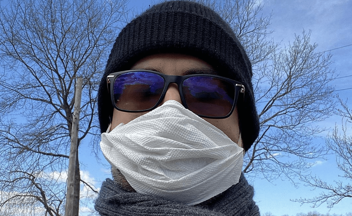 How to Make Paper Towel Face Masks