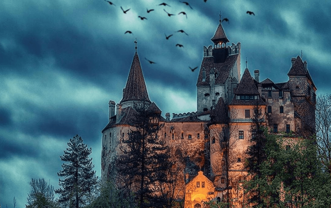 virtual tour of dracula's castle in transylvania