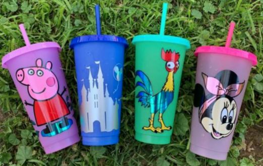 You Can Get A Custom Disney Starbucks Cup and I Want Them All