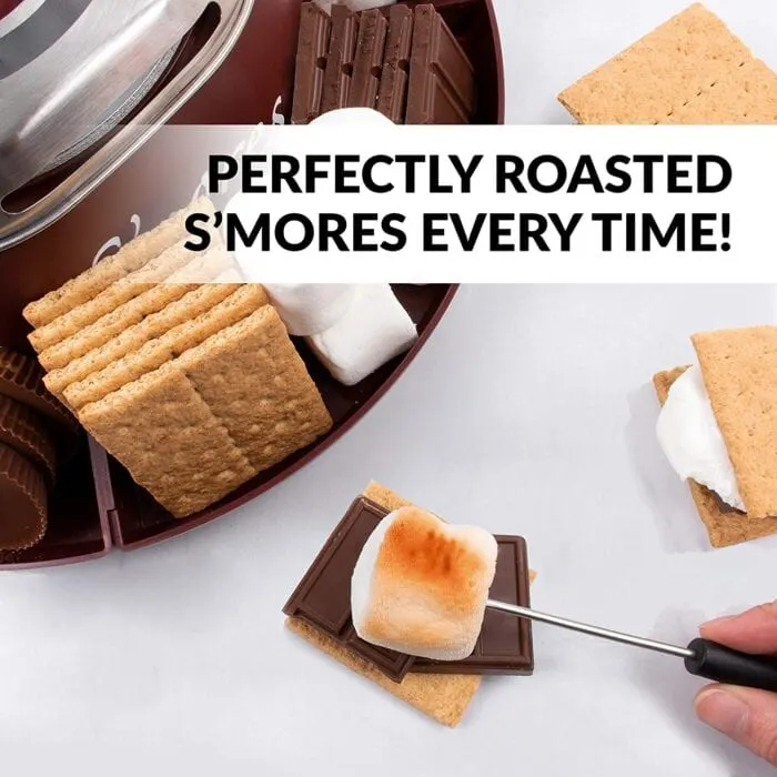 This Electric S'mores Maker Lets You Bring Outdoor Fun Indoors