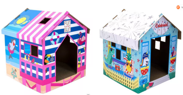 You Can Get A Beach-Inspired Cat House At Target And They Make Me Ready For Summer
