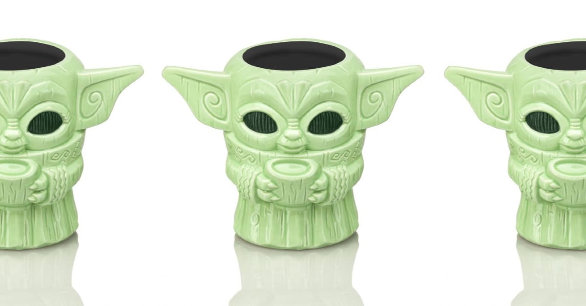 You Can Get A Baby Yoda Tiki Mug and Have It I Must