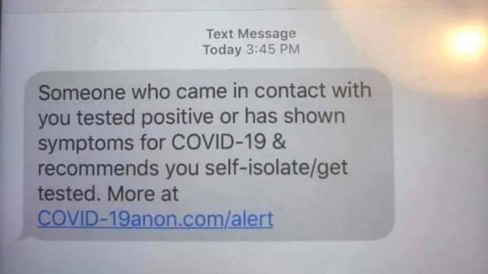 Police Are Warning People of Scam COVID-19 Text Messages; ‘Do Not Click The Link’
