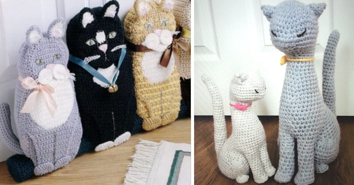 You Can Crochet A Cat Doorstop. Here’s How.