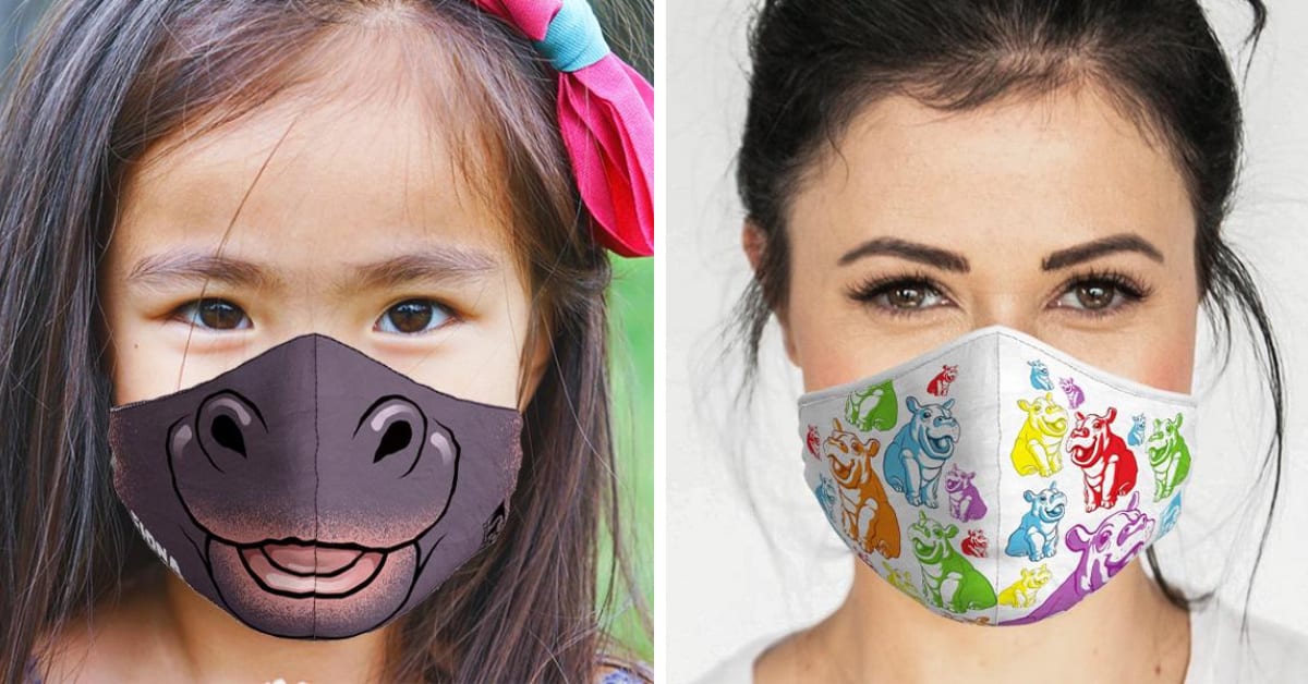 You Can Get a Fiona The Hippo Face Mask From The Cincinnati Zoo