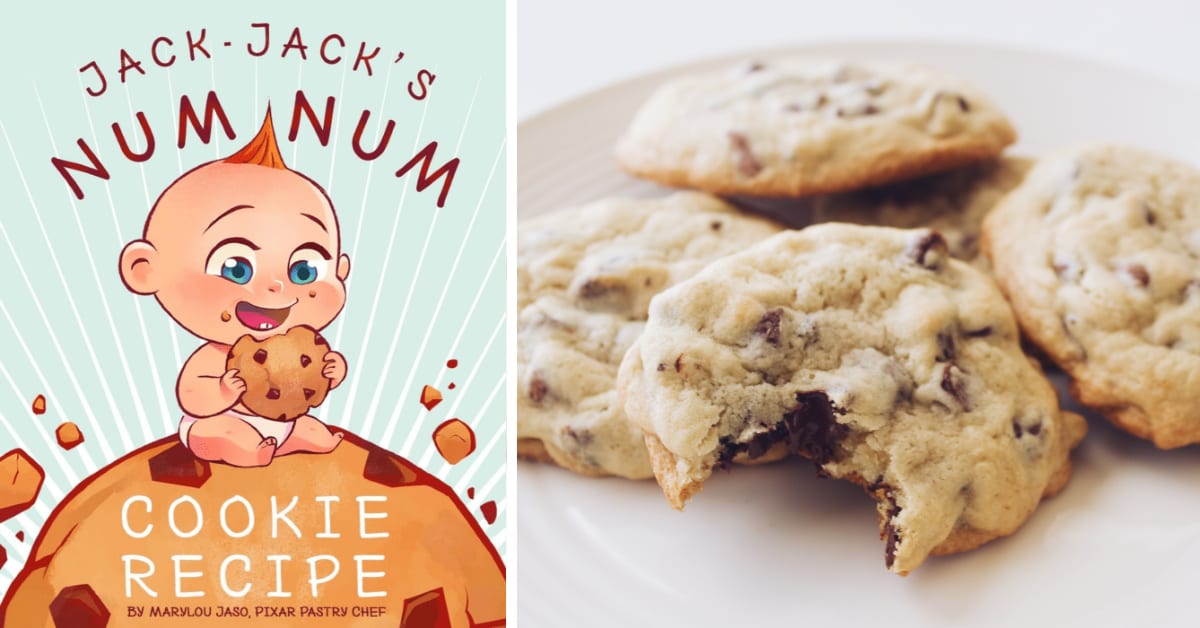 Pixar Shared Jack Jack’s Chocolate Chip Cookie Recipe From ‘The Incredibles’ and I’m Baking Them Now