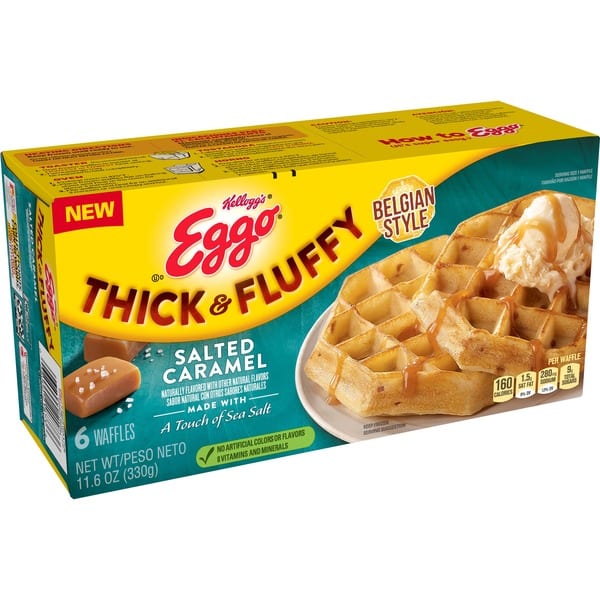 You Can Get Eggo Salted Caramel Waffles For A Breakfast That Is Extra Sweet