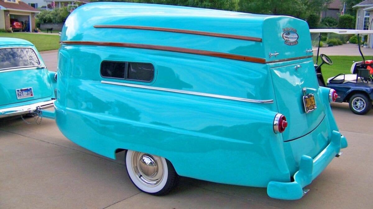 These Retro Campers Have a Roof That Also Doubles As A Row Boat and I Need One