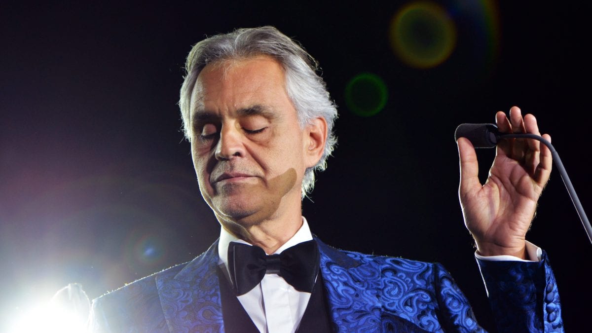 You Can Watch Opera Singer Andrea Bocelli Perform Live On Easter From Milan, Italy
