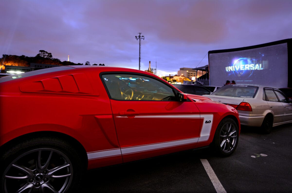 Some Restaurants Have Turned Their Parking Lots Into Drive-In Movie Theaters and I Love It