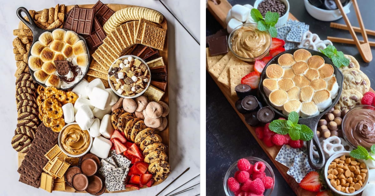‘S’Mores Boards’ Are The Snack Trend To Entertain Yourself While Stuck Inside
