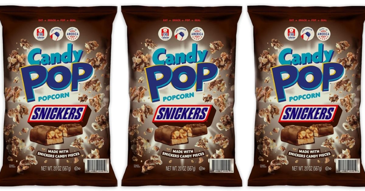 Sam’s Club Is Selling Popcorn Coated In Snickers Candy For Ultimate Movie Night Snack