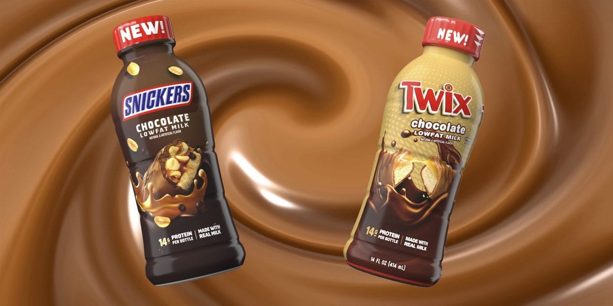 You Can Now Get Twix And Snickers Flavored Chocolate Milk and I Need Them