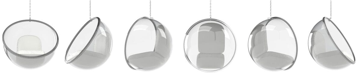 This Bubble Hanging Chair Is Perfect To Lounge In And I Want One Now