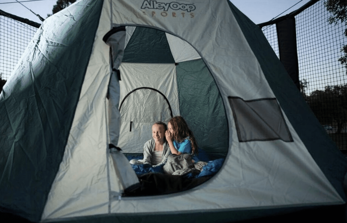 This Trampoline Tent Makes Camping In Your Backyard A Dream Come True