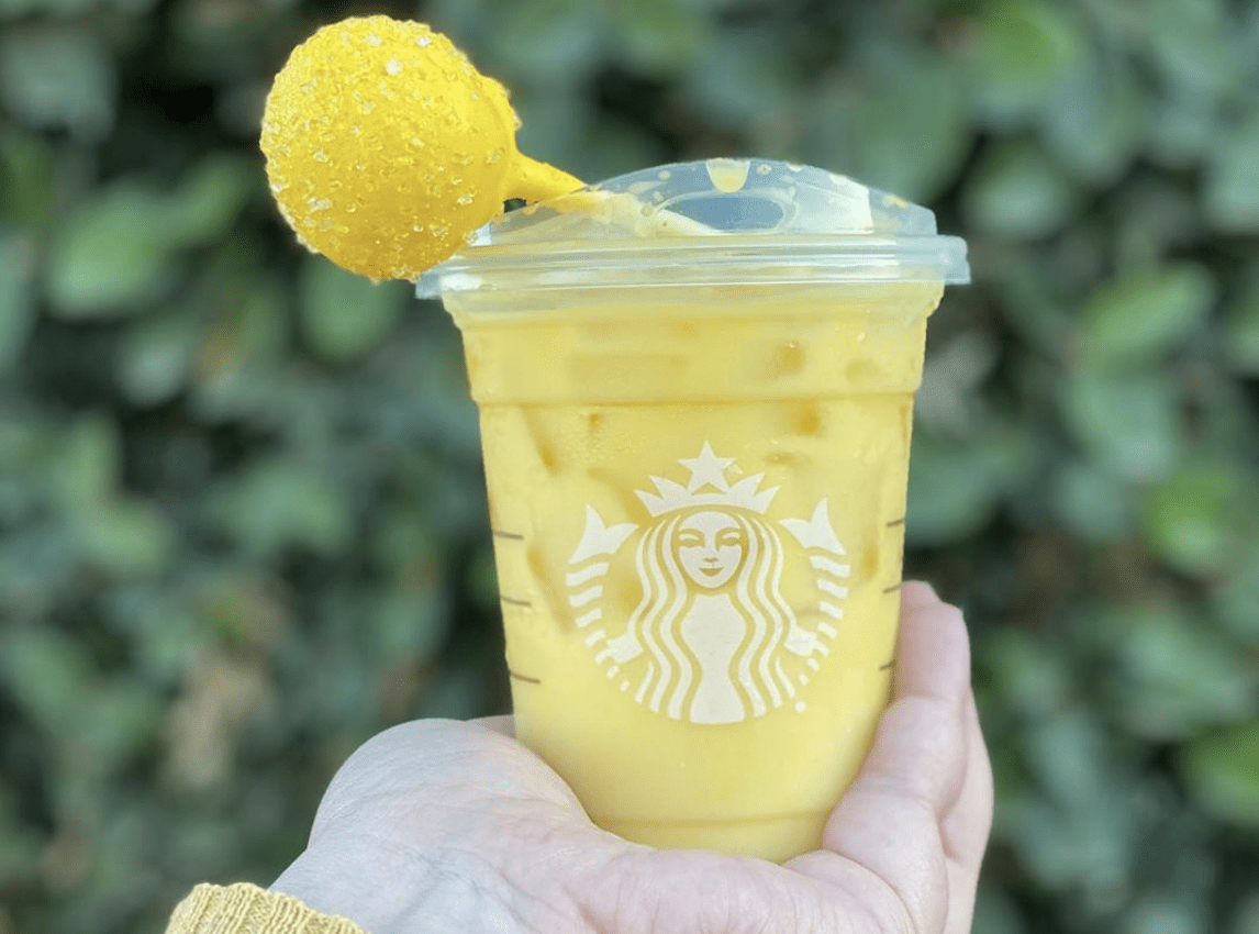 Starbucks Iced Golden Ginger Drink