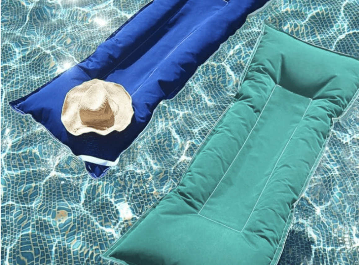 Pottery Barn Is Selling Bean Bag Pool Float Loungers And I Need Them