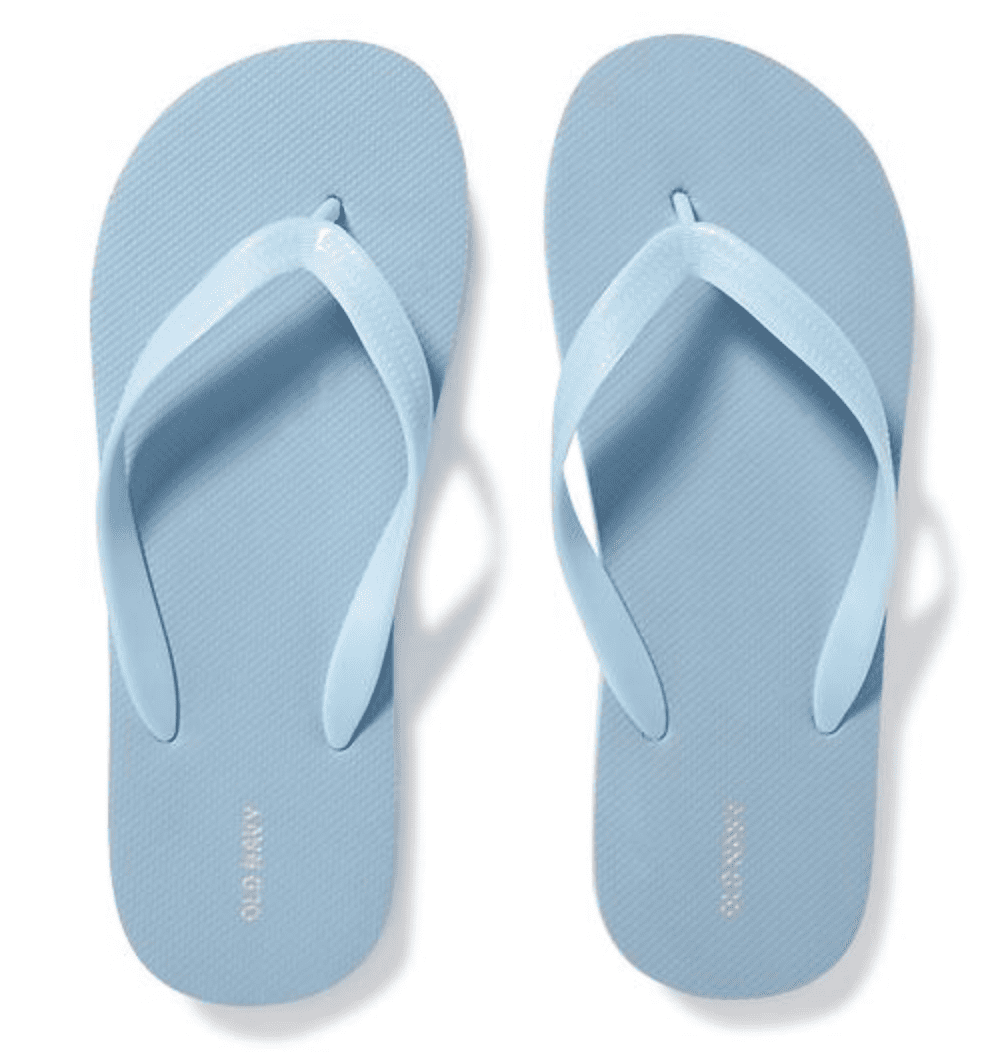 one dollar flip flops old navy 2020