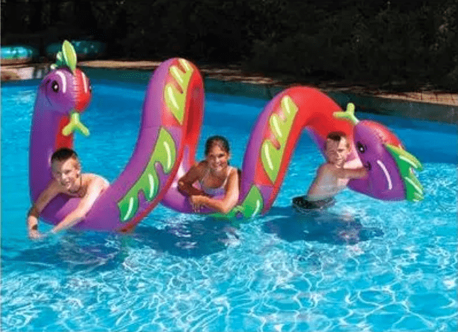 You Can Get A 3-Person Serpent Float For The Coolest Creature In The Pool