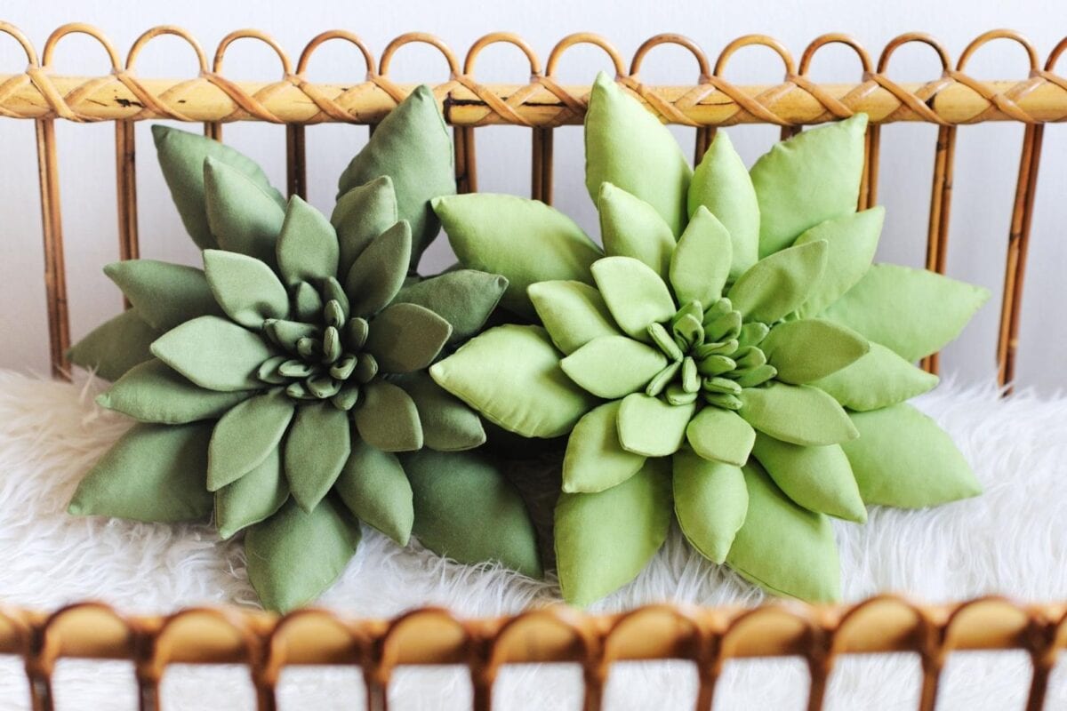 You Can Get Succulent Pillows and I Want Them All