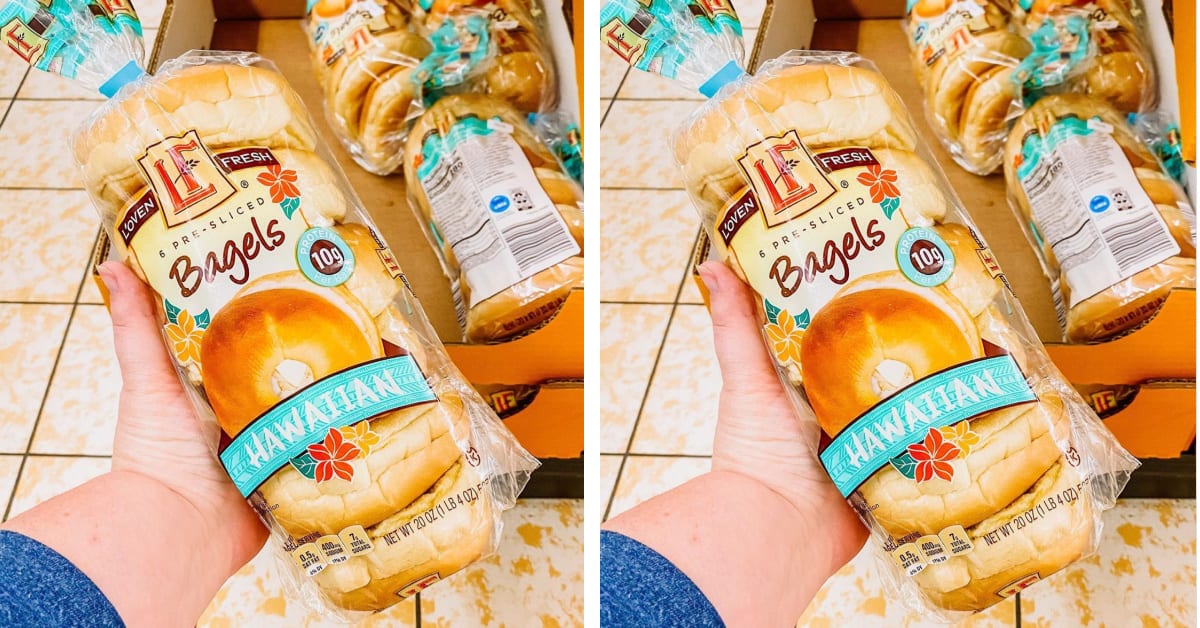 Aldi Is Selling $2 Bags Of Bagels That Taste Just Like Hawaiian Sweet Rolls And My Life Just Got Sweeter