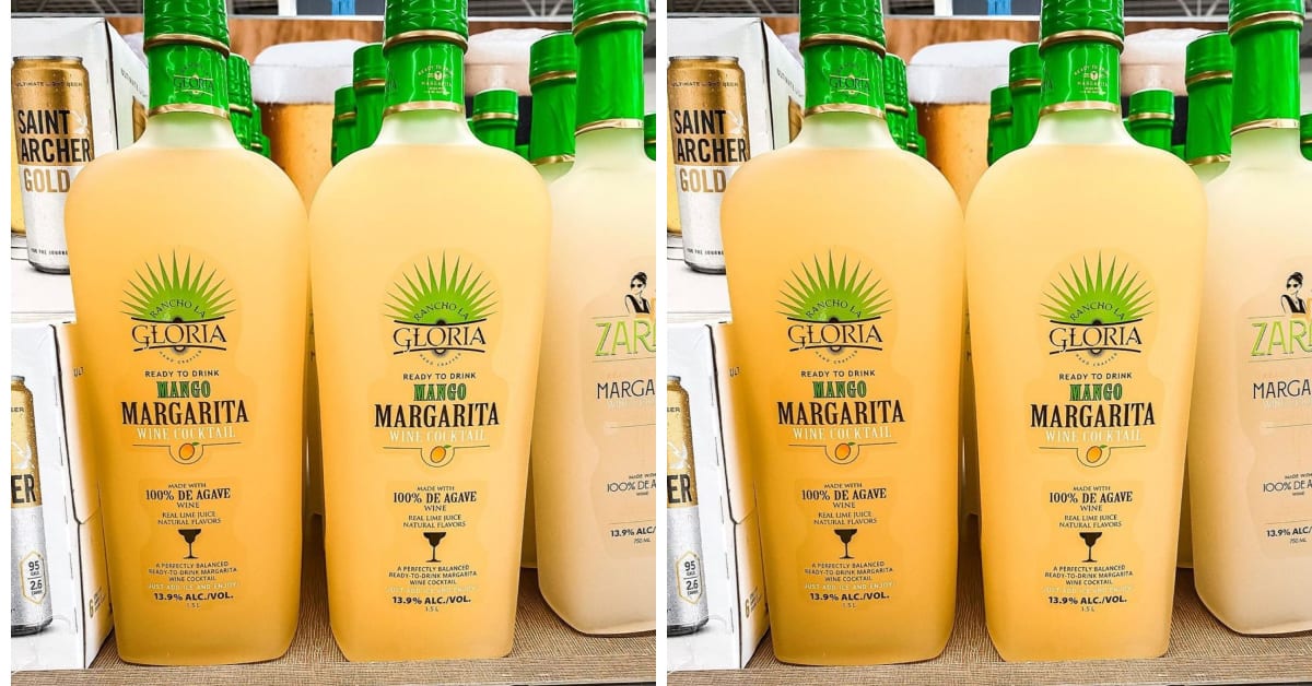Aldi Is Selling $13 Bottles Of  Mango Margarita Wine And I’m Ready To Sip On Some