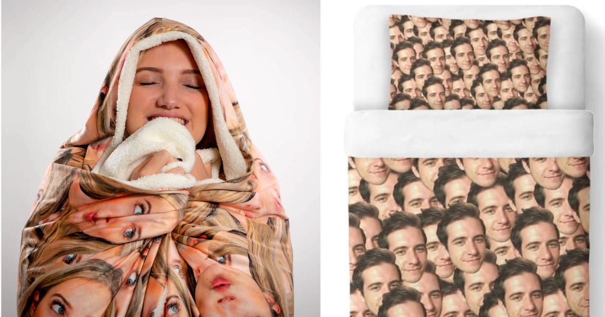 You Can Now A Duvet Cover With Your BFF’s Face And I Totally Need This