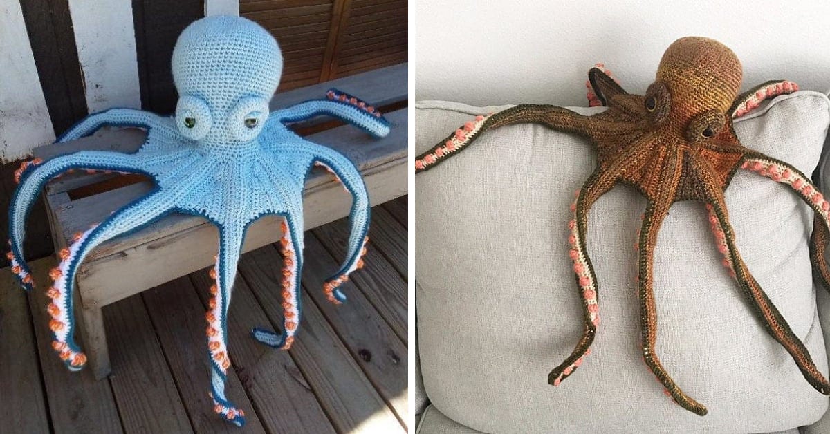 You Can Crochet Your Own Adorable Giant Octopus and I Need One