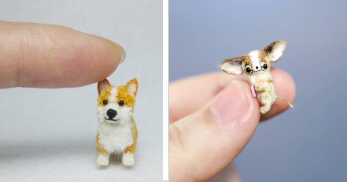 You Can Crochet Tiny Little Dogs and Now I Want To Make Them All