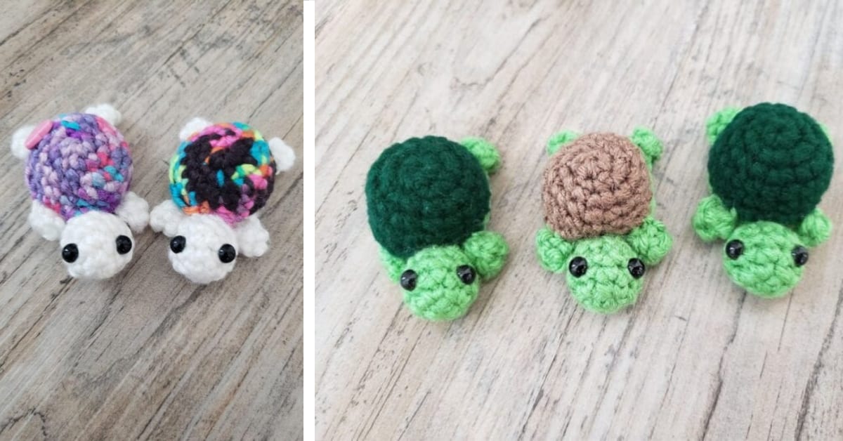 You Can Get Tiny Crocheted Turtles And I’m Naming Mine Shelly