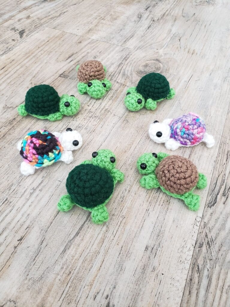 You Can Get Tiny Crocheted Turtles And I'm Naming Mine Shelly