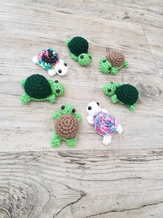 You Can Get Tiny Crocheted Turtles And I'm Naming Mine Shelly