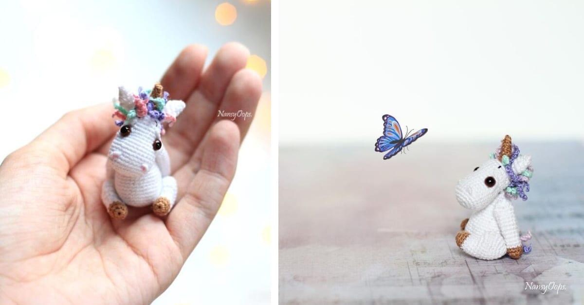 You Can Crochet Miniature Unicorns That Are Pure Magic