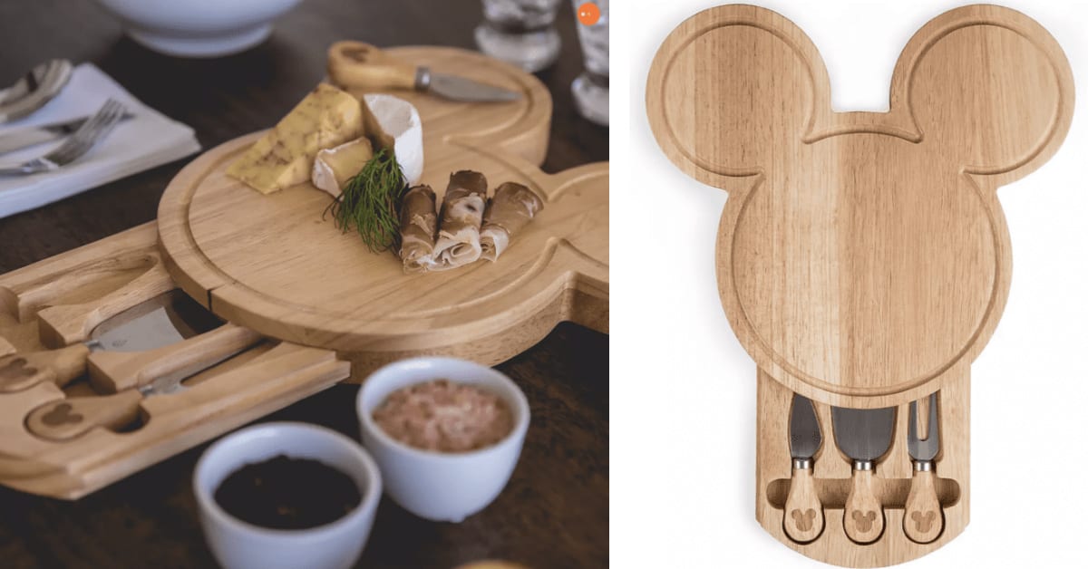 Disney Has Mickey Mouse Shaped Cheese Boards So Snack Time Can Always Be Magical