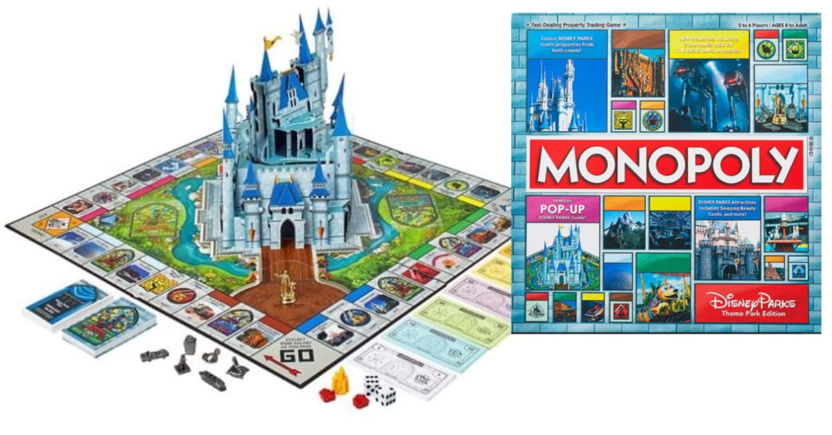 You Can Get A Disney Parks-Themed Version Of Monopoly and It Is 