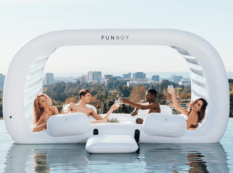 You Can Get A Giant Inflatable Cabana Complete With An Ice Cooler To Take Summer To The Next Level