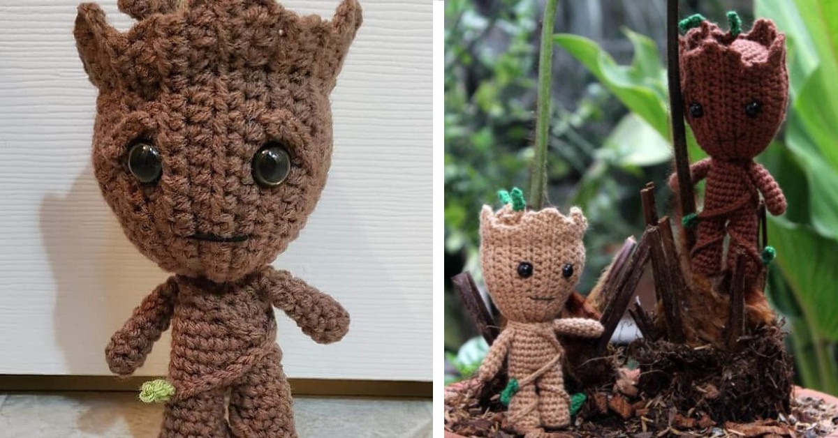 You Can Crochet Your Own Groot Doll And I’m Making It Today