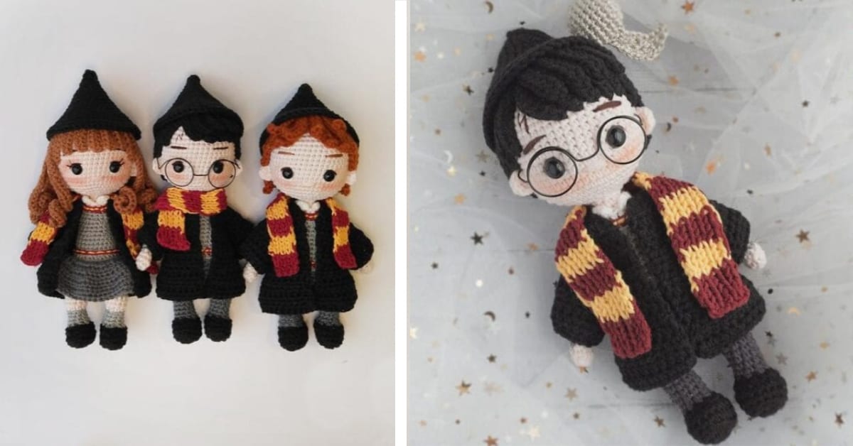 You Can Crochet Your Favorite Harry Potter Characters, Accio All Of Them To Me
