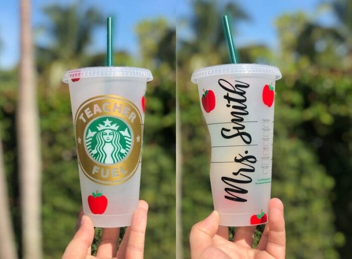 Starbucks Has a Teacher-Inspired Tumbler Complete with a Pencil Straw