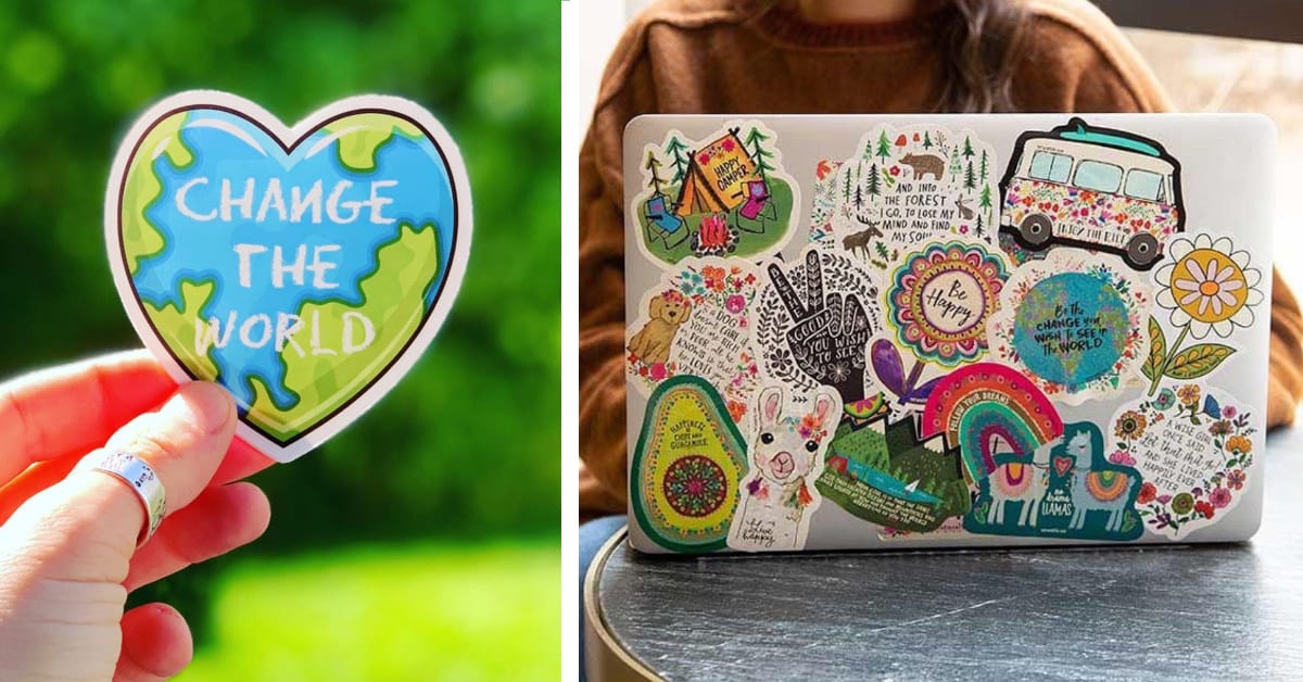 You Can Get Adorable Laptop Stickers That Support An Amazing Cause and I Want Them All