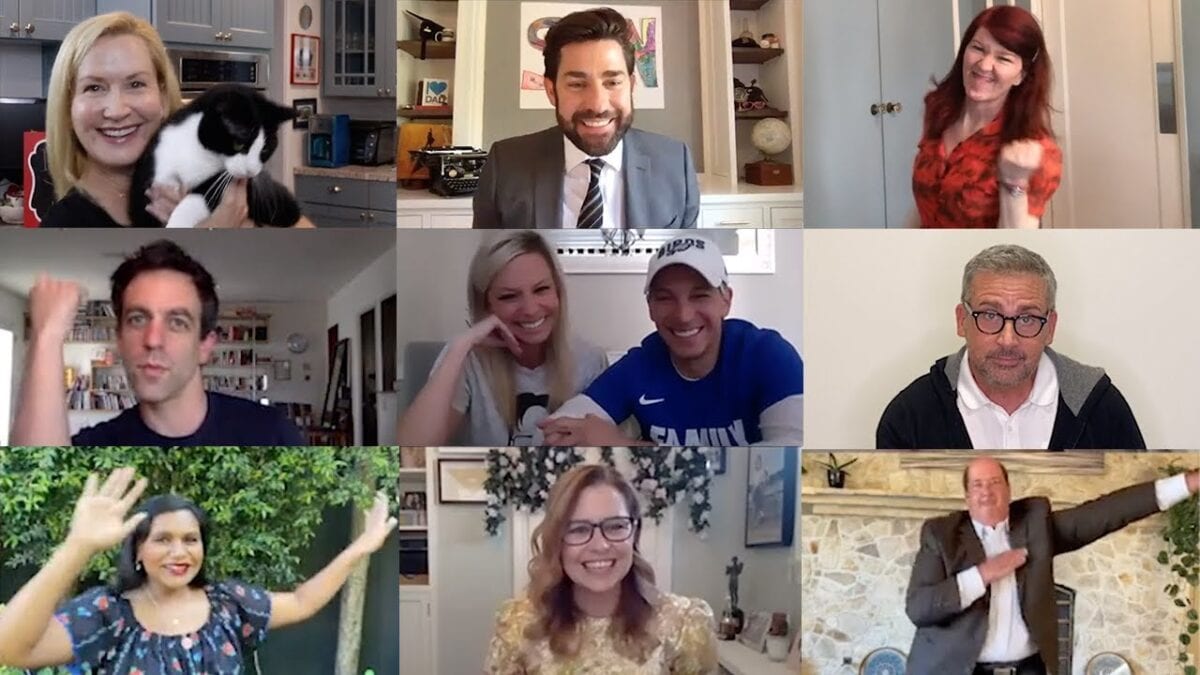 ‘The Office’ Cast Reunited To Participate In A Zoom Wedding Officiated By John Krasinski