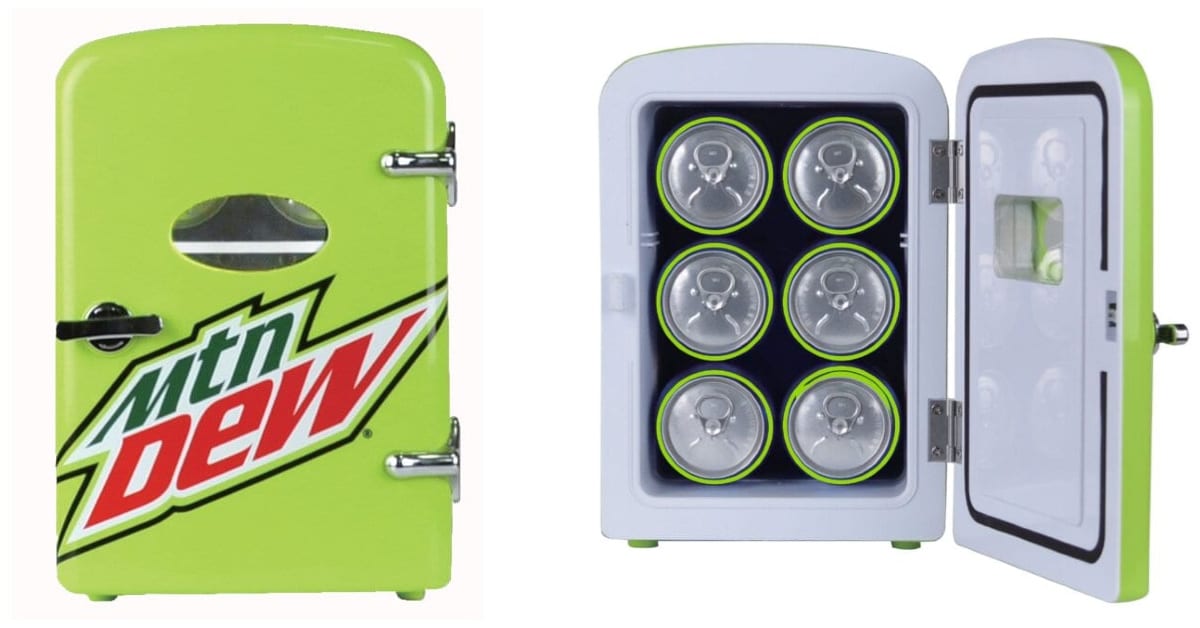 You Can Get A Mountain Dew Mini Fridge For Just $29 at Walmart