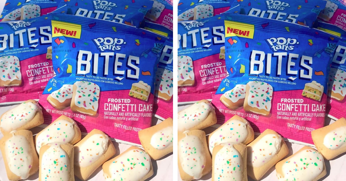 Pop-Tarts Frosted Confetti Cake Bites Are Here And I’m So Happy