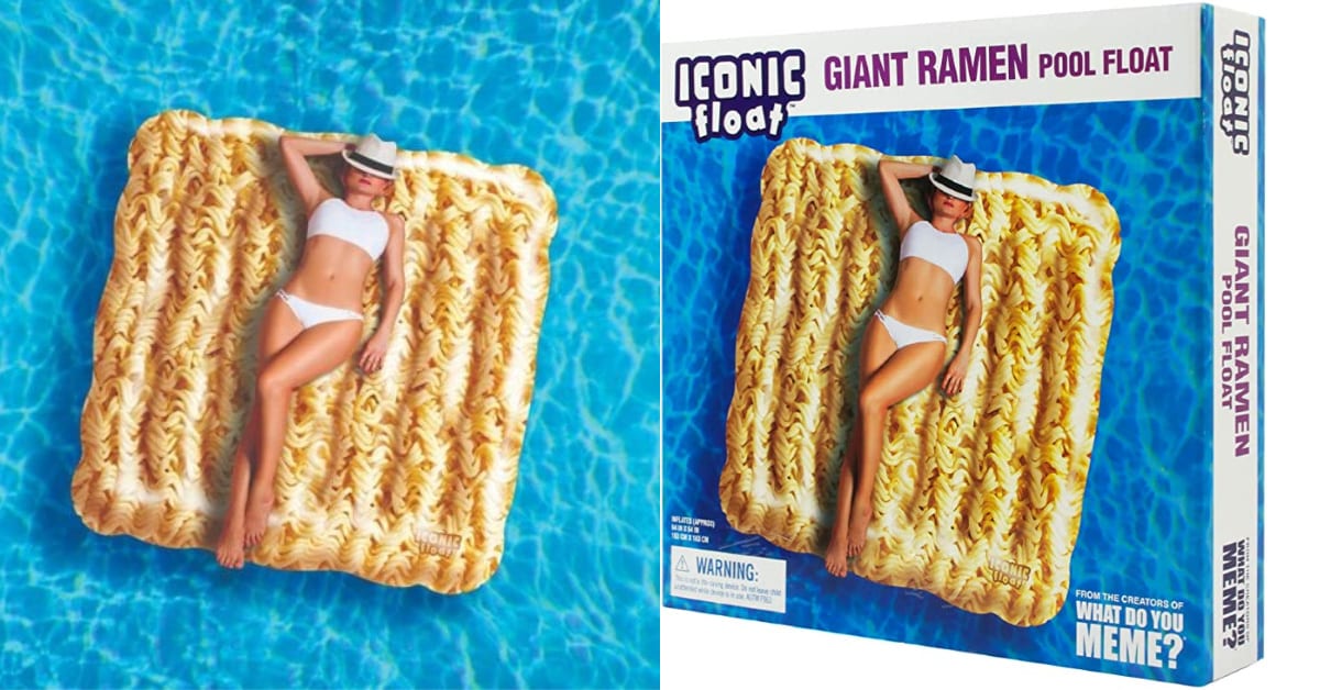 You Can Get A Giant Ramen Noodles Pool Float and I Need It