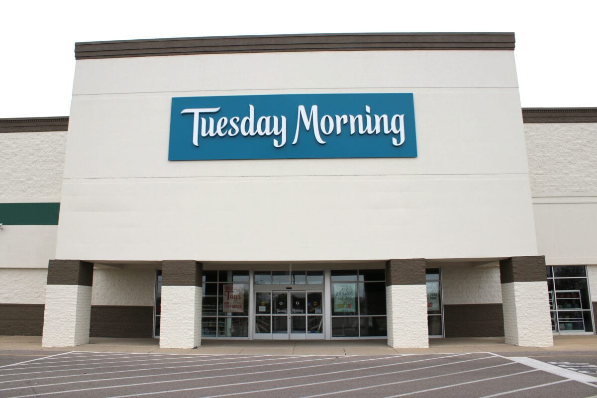 Here Is The Entire List of Tuesday Morning Stores Closing