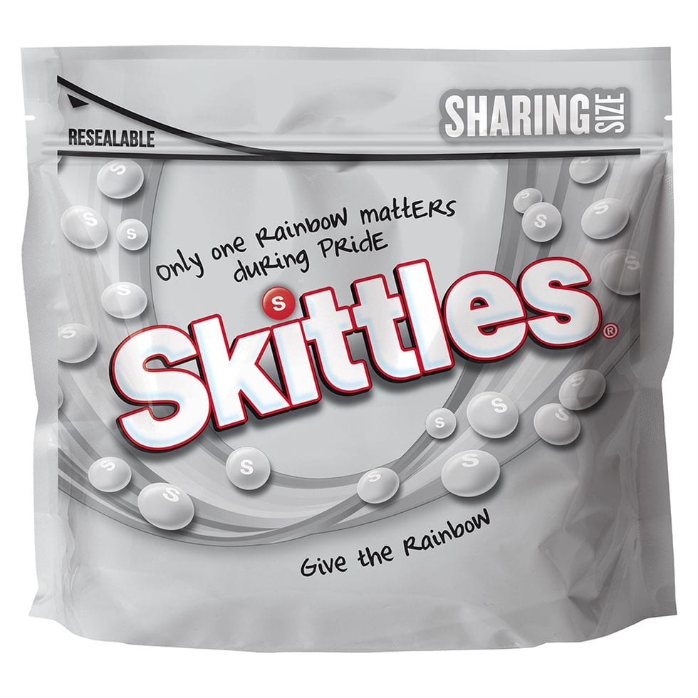 Skittles Is Removing The Color From Their Candies In Support Of Pride