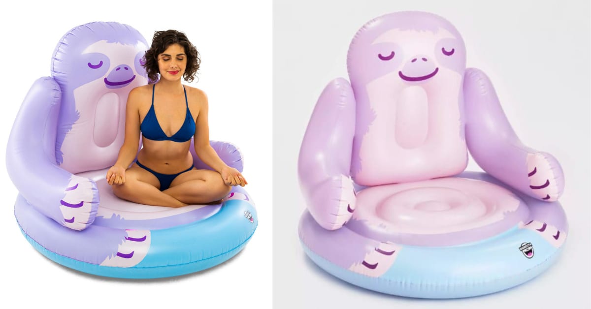 You Can Get An Inflatable Sloth Pool Lounger And I Totally Need It