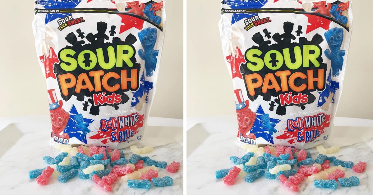 Sour Patch Kids Released A Red, White and Blue Patriotic Mix and I Want Some Now